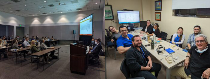 Seattle Children&rsquo;s Dr. Kaalan Johnson facilitates 3D printing trainings in Los Angeles, CA (left) and Costa Rica (right)