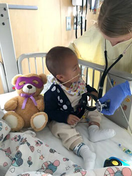 Ming was diagnosed with leukemia at 3 months old and traveled from China for T cell immunotherapy at Seattle Children&rsquo;s
