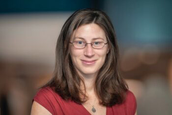 Dr. Katie Carlberg, pediatric hematologist and interim director of Seattle Children&rsquo;s Sickle Cell Program