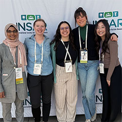 From Left to Right: Raima Amin MD, Rachelle Schneider MSW, Melanie Gomes OTD, Fallon Zollars and Tiana Nguyen
