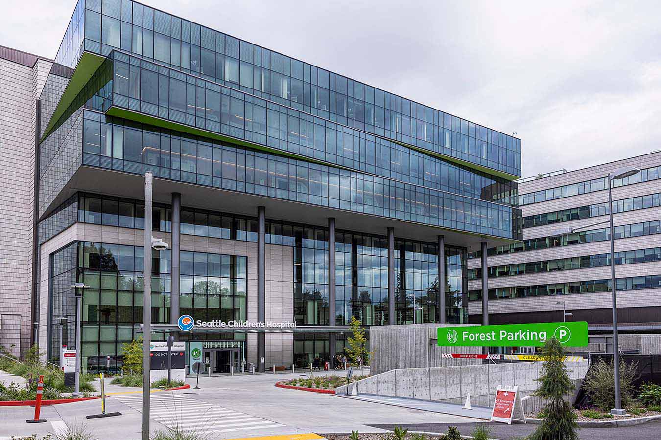 External view of Seattle Children's Hospital