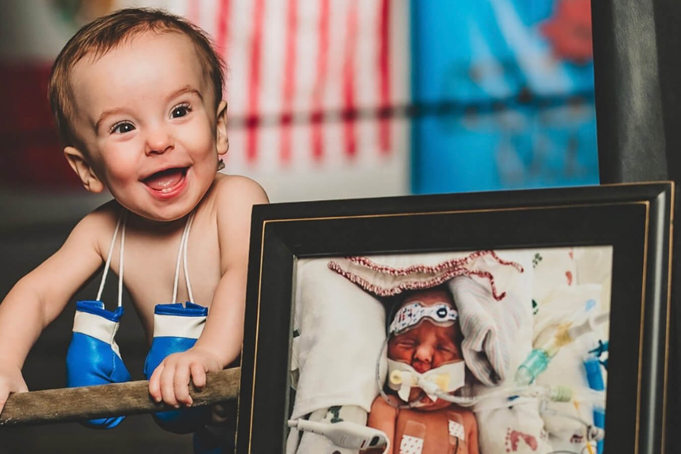 Seattle Children’s CDH patient with mother