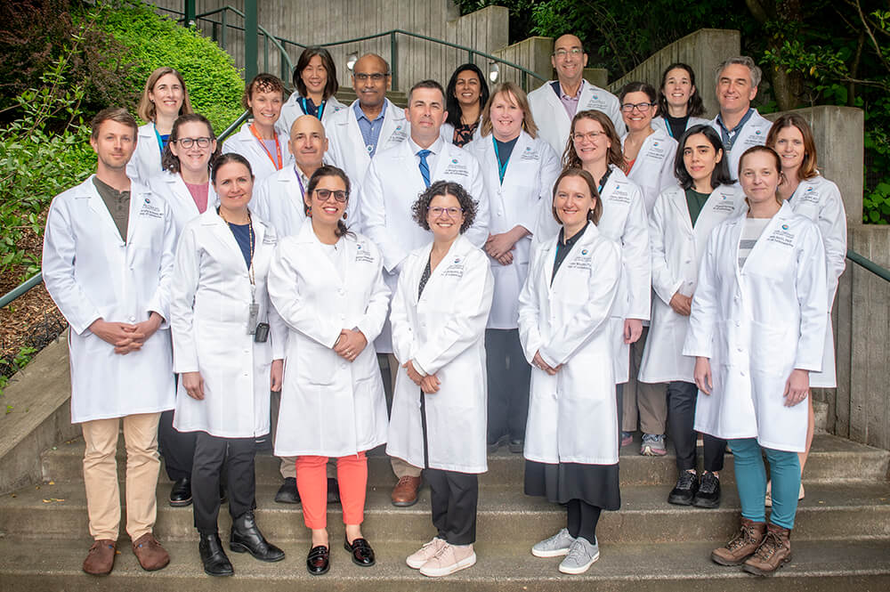 Group photo of the Laboratory Medicine and Pathology faculty