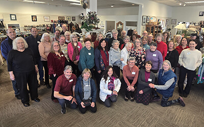 Volunteers at Seattle Children's Bainbridge Island Bargain Boutique