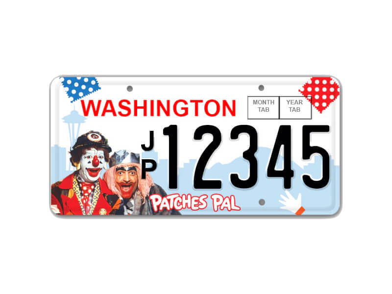 picture of JP Patches license plate