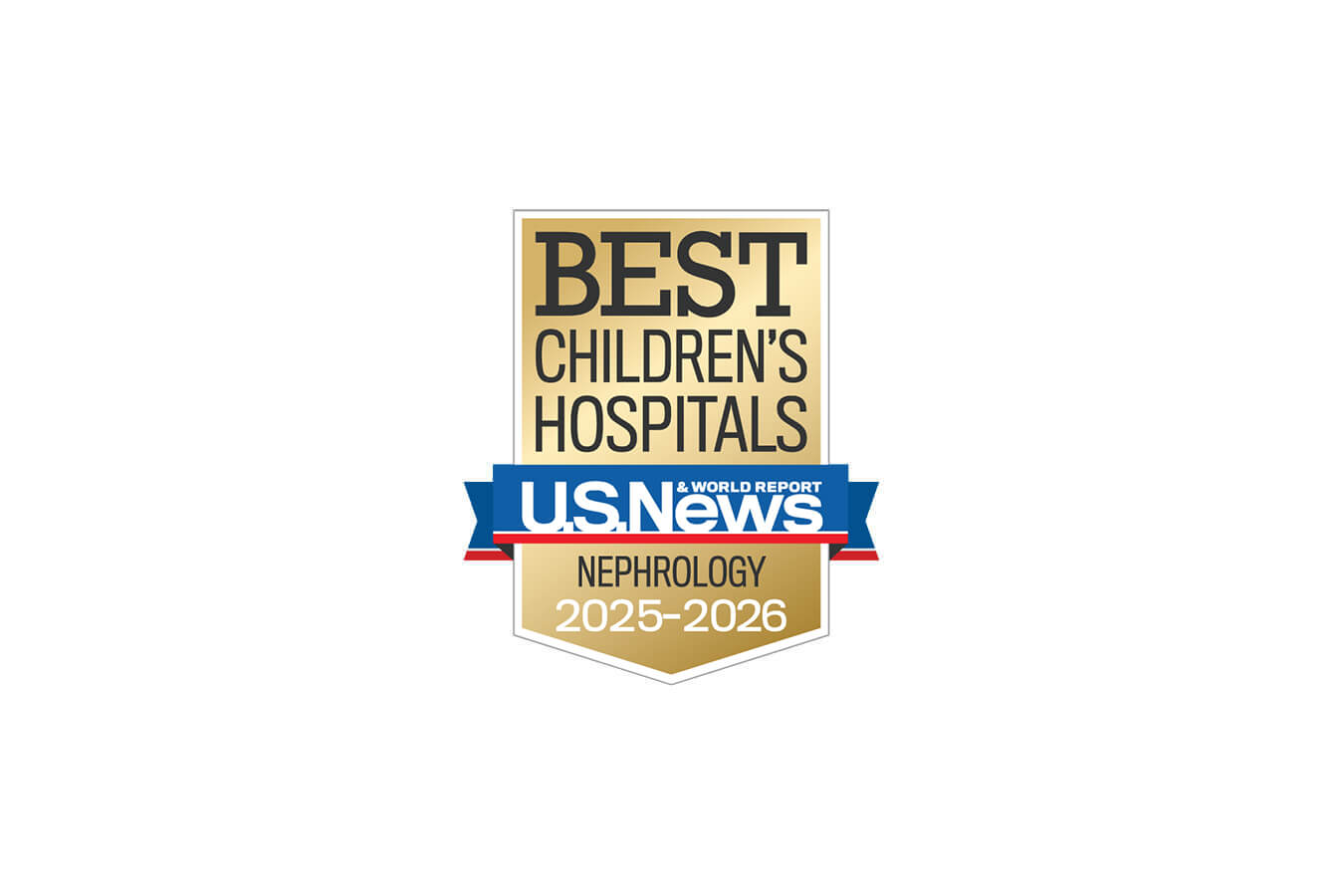 U.S. News and World Report Nephrology badge