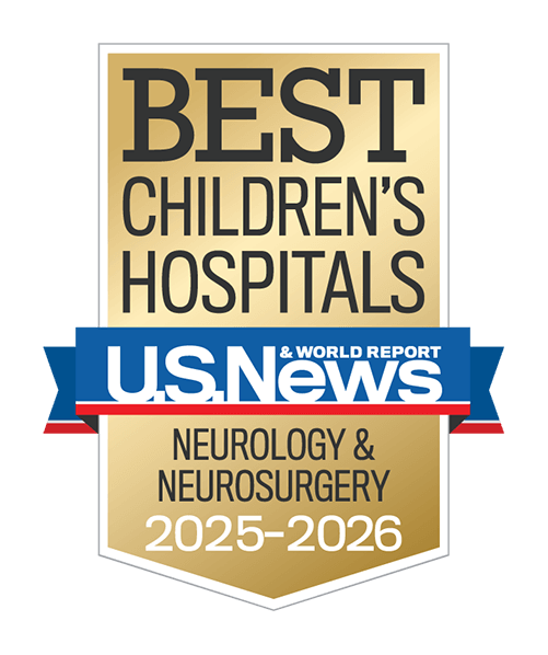 US News and World Report Best Children's Hospitals Badge