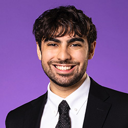 A headshot of Aarun Hendrickson