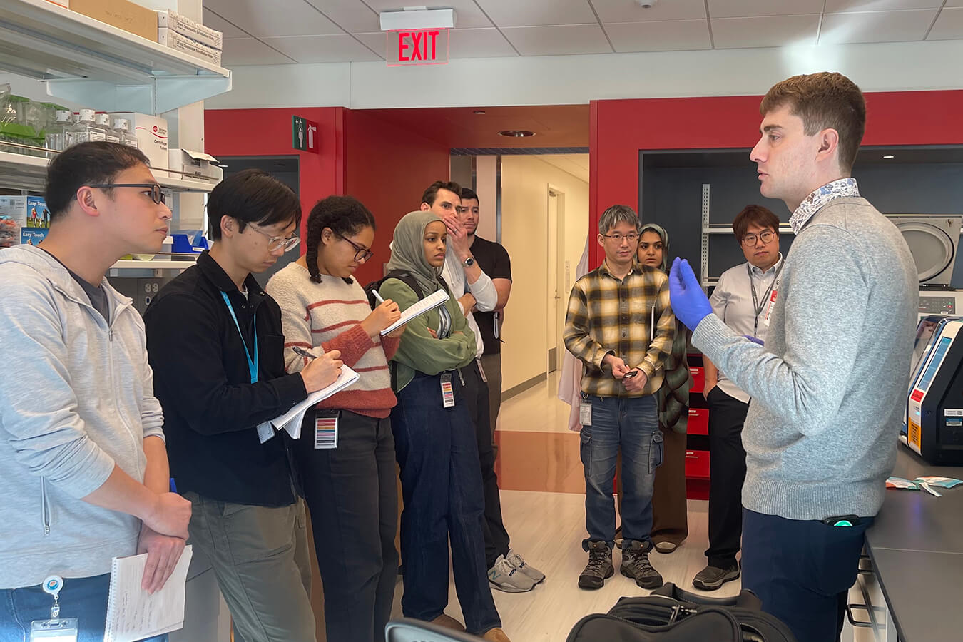 Scientists in a lab