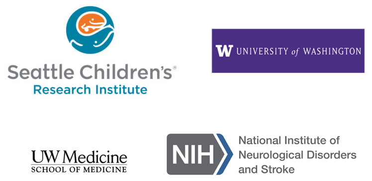 Seattle Children's, University of Washington, UW Medicine and NIH logos